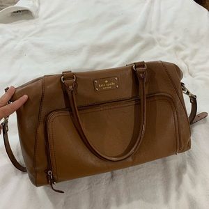 Kate Spade Brown Leather Shoulder Bag
